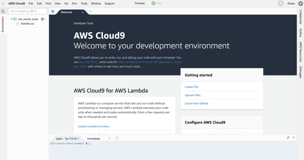 aws-cloud9